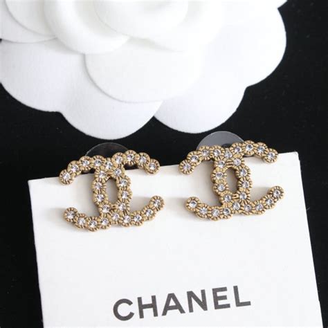 replica chanel earrings australia|small Chanel inspired earrings.